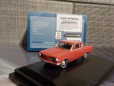 1965 - Plymouth Barracuda - RED - 1/87 Scale - Oxford Diecast 87PB65002