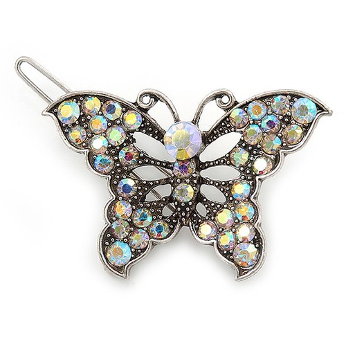 Vintage inspired crystal - ab,