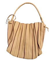 LUPO bag Pleated fan  tan