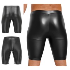 UK Mens Faux Leather Boxer