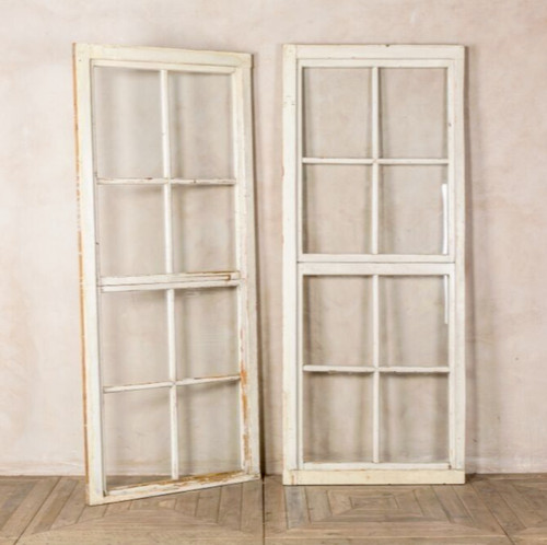 Vintage white window - window, frames