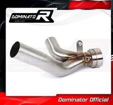 GSXR 1000 K9 L0 L1 2009 - 2011  Racing Down Pipe Mid pipe  DOMINATOR