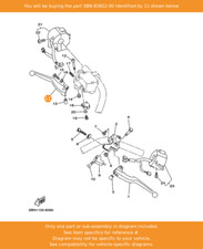 YAMAHA Lever 2, 5BN-83922-00