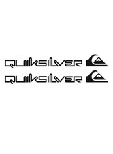 5” x 2 Quicksilver logo