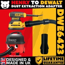 Numatic Henry Vacuum to DeWalt