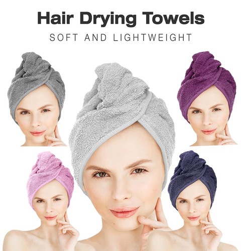Hair wrap turban towel soft - turban,