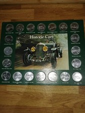 SHELL Historic Cars Coin Set