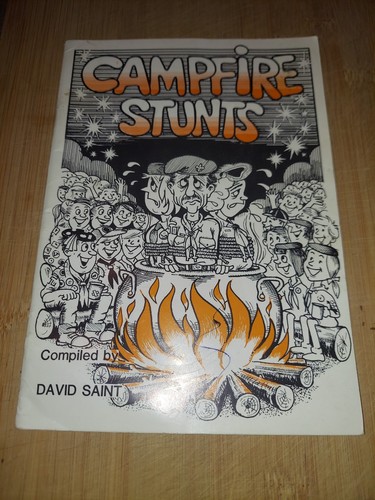 Scouting book campfire - book,