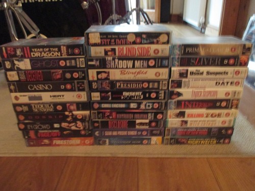 Thriller vhs videos films - 31,