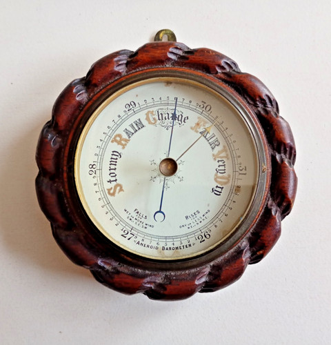 Vintage hand carved wooden - hand,