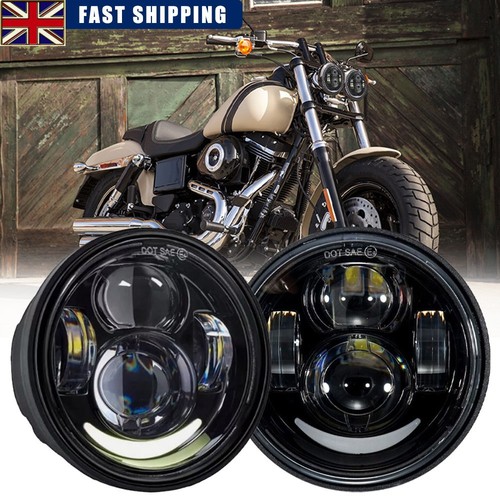Pair inch led - 4.65, headlight