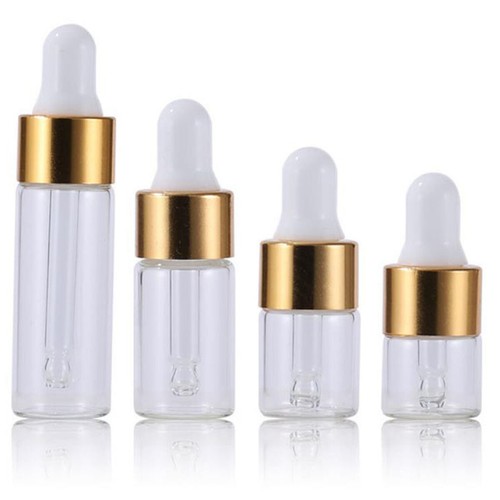 Mini glass dropper bottle