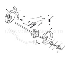 GENUINE MOUNTFIELD SP185 PETROL LAWNMOWER  2015-2019 TRANSMISSION ASSEMBLY PARTS