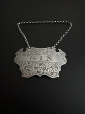 Victorian Solid Silver Gin