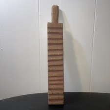 Antique mangle board hand - mangle,