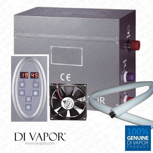 Vapor 6kw steam room - di,