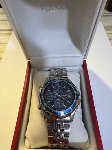 Pulsar watch mens chronograph - pulsar,