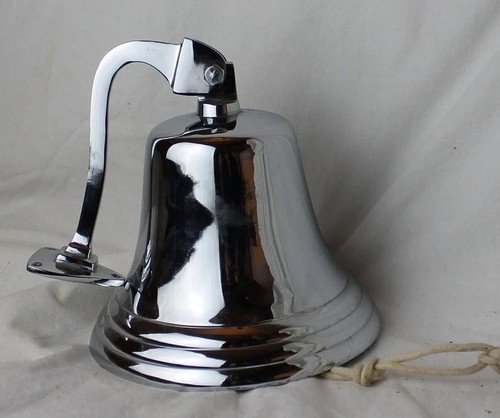 Brass ship bell wall - bell,