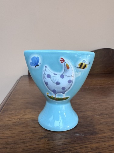 Easter turquoise egg cup