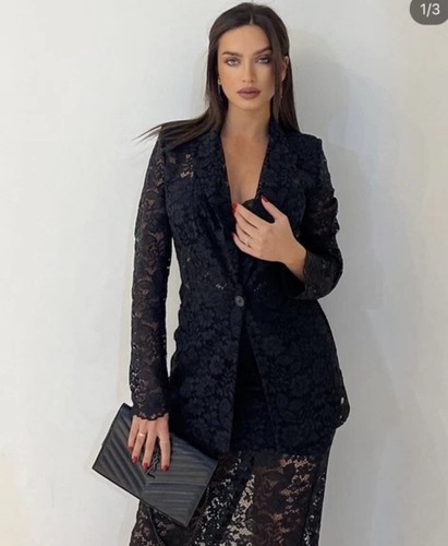Zara new woman floral lace - woman,