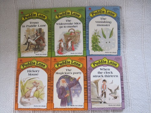 Ladybird puddle lane books - lane, x6