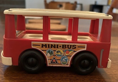 Vintage fisher price 1969 mini - fisher,
