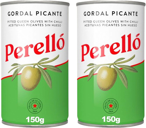 Gordal picante pitted olives - olives,