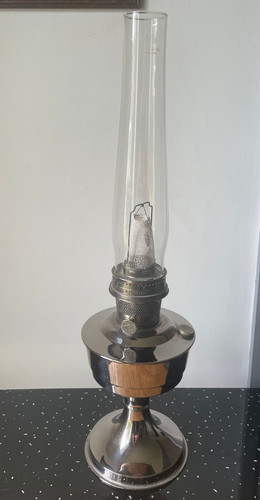Vintage chrome aladdin - chrome, oil