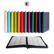 Trading Card Binder 540 Card Capacity 9 Pocket Zip Album Folder PokéProtection