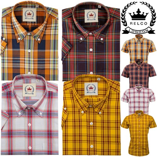 Relco mens cotton check - cotton,