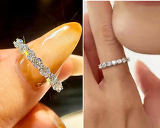 Real MOISSANITE 925 Sterling