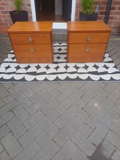 Pair Of Vintage Teak Stag