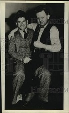 1936 Press Photo Charlie McCarthy and Edgar Bergen - sas16793