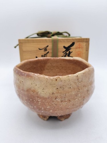 Japanese hagi tea bowl - japanese,