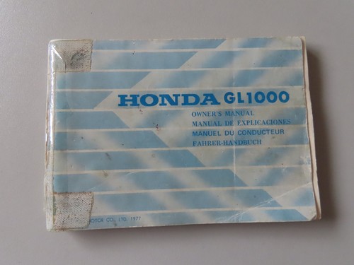 Vintage honda gl1000 - gl1000, gold