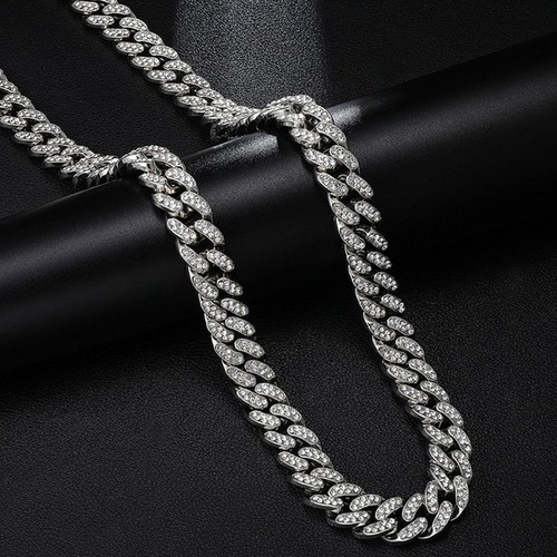 Men hip hop iced - out, diamond