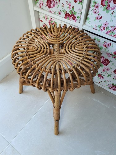 Vintage bamboo wicker - wicker, cane
