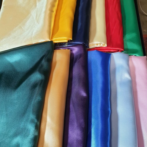 Silky satin fabric - silky,