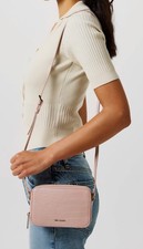 Ted Baker Women's Stina Double Zip Crok Effect Camera Bag.  VGC Condition