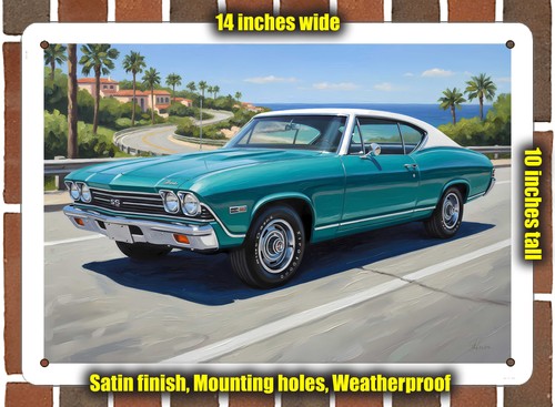 Metal sign 1968 - -,