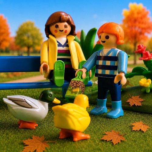 Vintage playmobil 1992 mother - vintage,