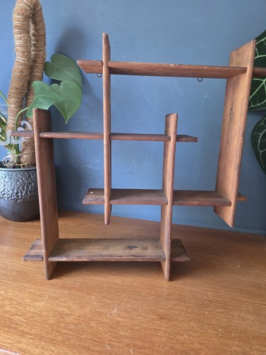 Vintage mid century wooden - vintage,