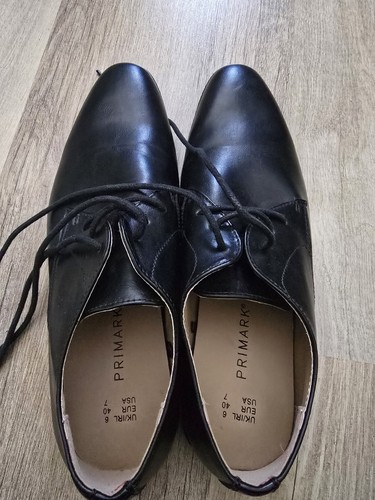Primark black formal shoes - black,