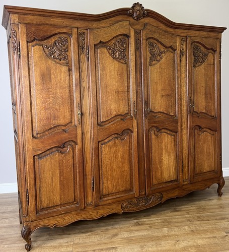 Wardrobe vintage french louis - vintage,