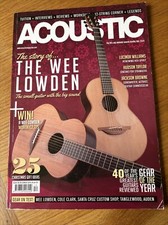 Acoustic Guitar Magazine Wee Lowden Lucinda Williams Jackson Browne Santa Cruz
