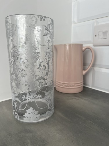 Laura ashley glass vase - ashley,