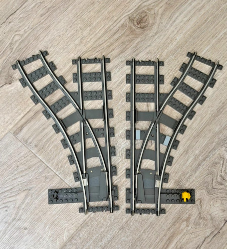Lego train track switch - track,