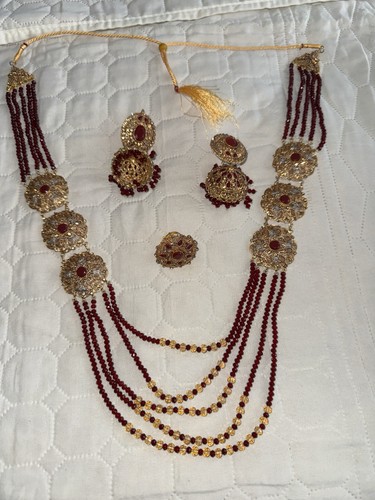 Indian pakistani maroon - pakistani, gold