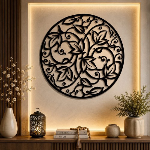 Tree metal wall art - metal,
