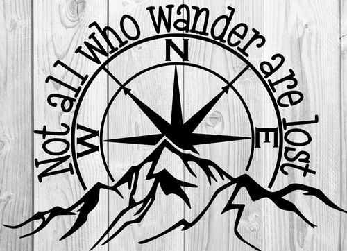 Large compass vinyl - large,